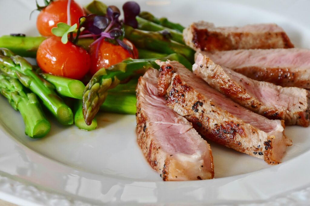 Stir Fried Pork With Green Onions