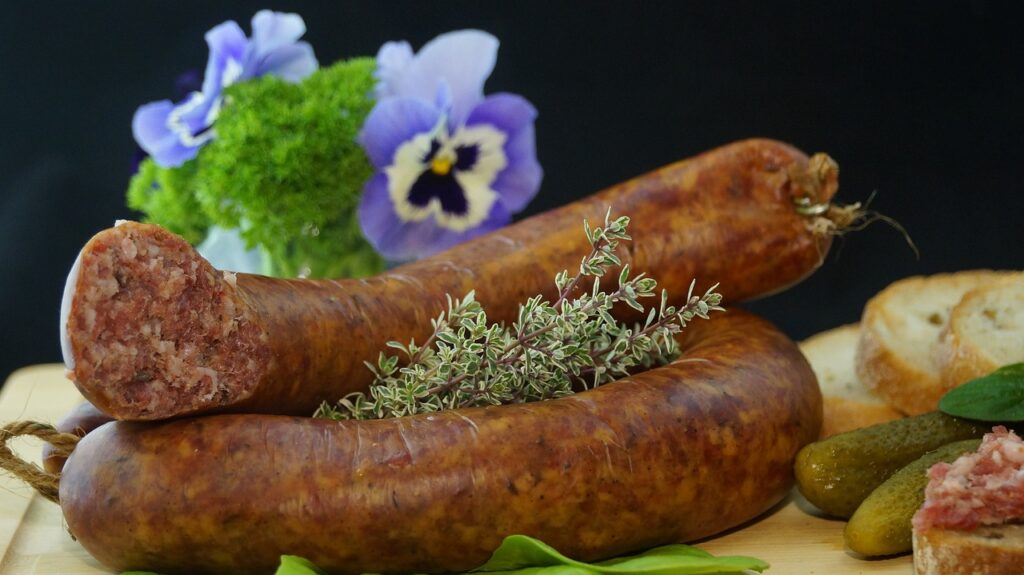 sausage, food, meal-556491.jpg