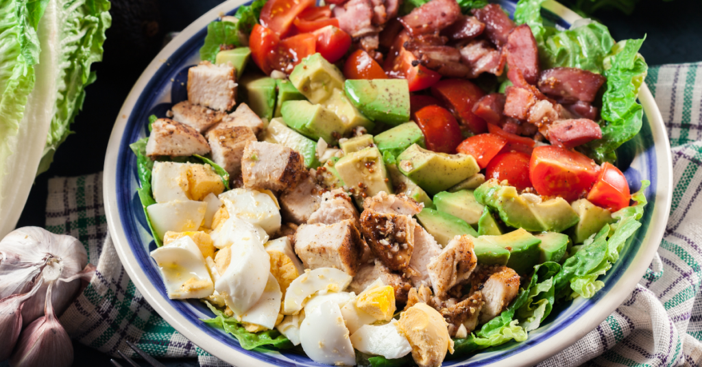 Summer Chipotle Chicken Cobb Salad with Cilantro Vinaigrette Recipe