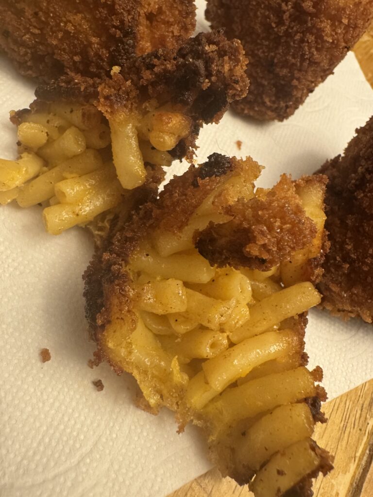 Deep-Fried Macaroni and Cheese Balls