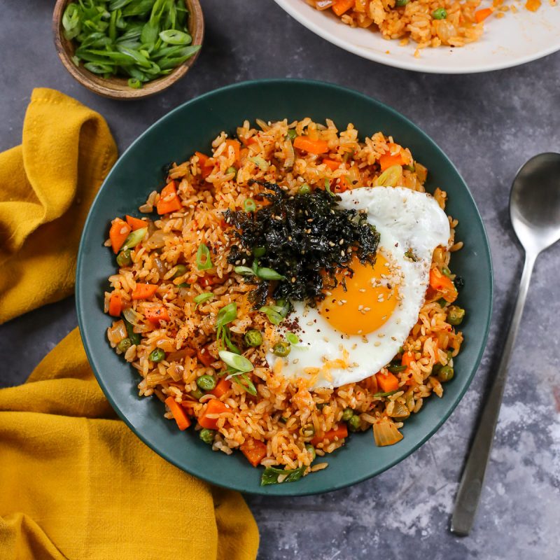 Easy Kimchi Fried Rice Recipe (Under 30 Minutes)